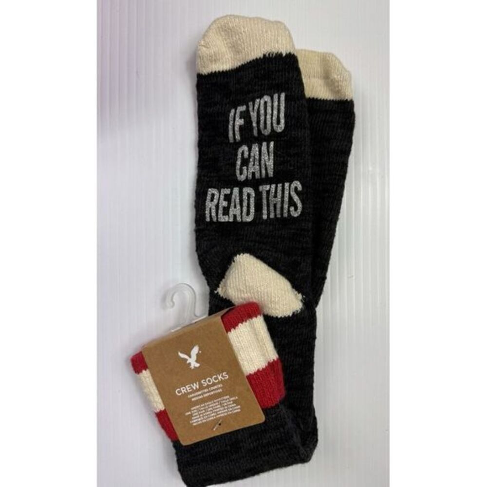 American Eagle NWT Woman's Bring Me Hot Chocolate Socks Winter Holiday
